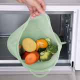 Haakaa Multipurpose Silicone Steamer & Sterilizer Bag – Reusable Microwave Steam Bag