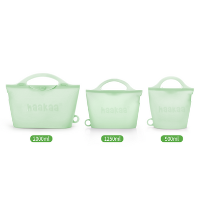 Haakaa Multipurpose Silicone Steamer & Sterilizer Bag – Reusable Microwave Steam Bag