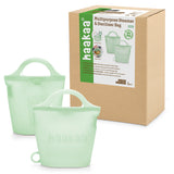 Haakaa Multipurpose Silicone Steamer & Sterilizer Bag – Reusable Microwave Steam Bag