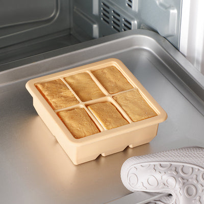 Haakaa Silicone Baby Food & Breast Milk Freezer Tray – BPA-Free, Microwave & Dishwasher Safe