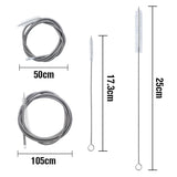 Haakaa Tube & Straw Cleaning Brush Set with Linen Bag