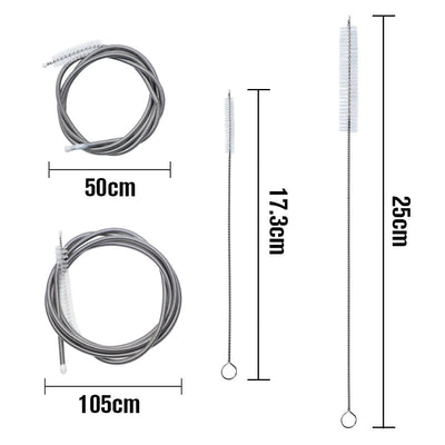 Haakaa Tube & Straw Cleaning Brush Set with Linen Bag