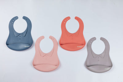 Haakaa Silicone Baby Bib – Food-Grade, BPA-Free Waterproof Bib for Babies