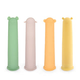 Haakaa Silicone Ice Pop Molds – Reusable 100% Food Grade Silicone (3.5oz / 100ml)