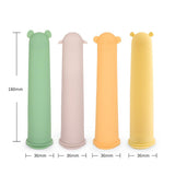 Haakaa Silicone Ice Pop Molds – Reusable 100% Food Grade Silicone (3.5oz / 100ml)