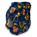 Smart Bottoms Dream Diaper 3.0 – Bamboo & Cotton Pocket / All-in-Two Cloth Diaper, After the Storm