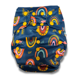 Smart Bottoms Dream Diaper 3.0 – Bamboo & Cotton Pocket / All-in-Two Cloth Diaper, After the Storm