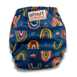 Smart Bottoms Dream Diaper 3.0 – Bamboo & Cotton Pocket / All-in-Two Cloth Diaper, After the Storm