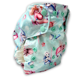 Smart Bottoms Dream Diaper 3.0 – Bamboo & Cotton Pocket / All-in-Two Cloth Diaper, Mermazing
