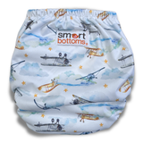 Smart Bottoms Dream Diaper 3.0 – Bamboo & Cotton Pocket / All-in-Two Cloth Diaper, First Flight