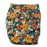 Smart Bottoms Smart One 4.0 – Organic Cotton All-in-One Cloth Diaper, One Size 10–35 lbs, Hazel