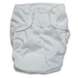 Smart Bottoms Dream Diaper 3.0 – Bamboo & Cotton Pocket / All-in-Two Cloth Diaper, Basic White