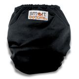 Smart Bottoms Dream Diaper 3.0 – Bamboo & Cotton Pocket / All-in-Two Cloth Diaper, Basic Black