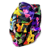 Smart Bottoms Dream Diaper 3.0 – Bamboo & Cotton Pocket / All-in-Two Cloth Diaper, Rad Raptor