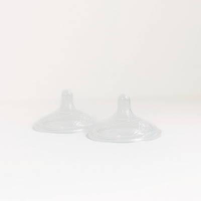 Mason Bottle Silicone Nipples, 2 Pack