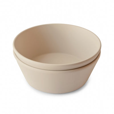 Mushie Round Dinnerware Bowl – BPA-Free Baby Bowl