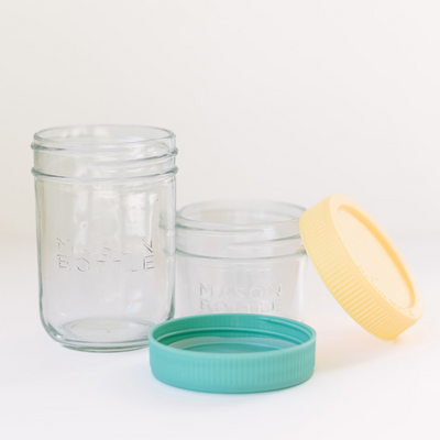 Mason Bottle Plastic Storage Lids