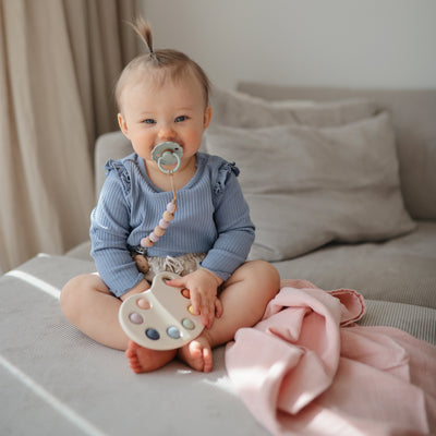 Mushie Organic Cotton Muslin Cloths 3-Pack