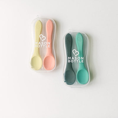 Mason Bottle Silicone Spoon Set