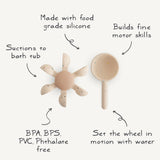 Mushie Water Wheel Bath Toy
