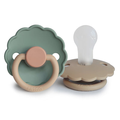 FRIGG Daisy Silicone Pacifier – SilkySoft™ Medical Grade Silicone