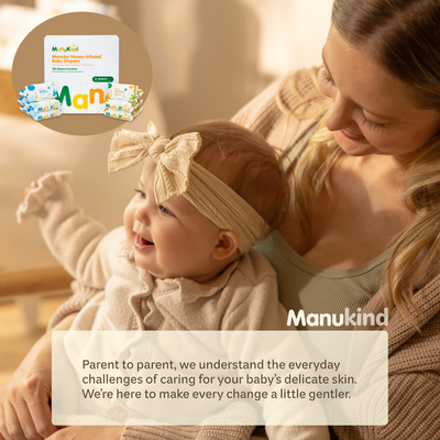 ManuKind Goat Milk Infused Baby Wipes