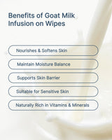 ManuKind Goat Milk Infused Baby Wipes