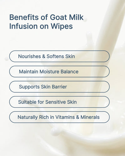 ManuKind Goat Milk Infused Baby Wipes