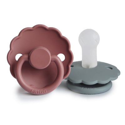 FRIGG Daisy Silicone Pacifier – SilkySoft™ Medical Grade Silicone