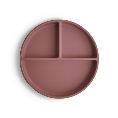 Mushie Silicone Suction Plate – Food-Grade Baby Plate
