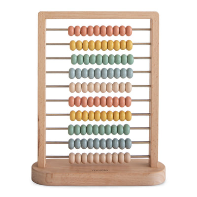 Wooden Rainbow Abacus Toy