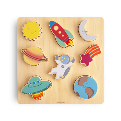 Wooden Shape Puzzle Set