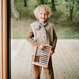 Wooden Rainbow Abacus Toy