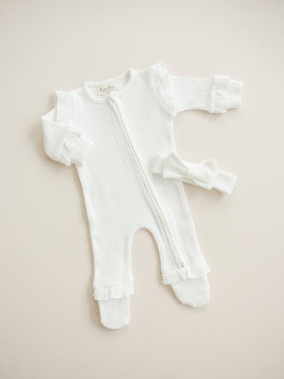 Waffle Knit Set – A Keepsake Outfit for Every Special Moment