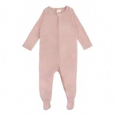 Organic Cotton Baby Footed Pajamas – Soft Zipper Sleepwear for Newborns & Toddlers
