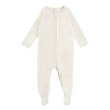 Organic Cotton Baby Footed Pajamas – Soft Zipper Sleepwear for Newborns & Toddlers
