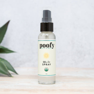Poofy Organics After Sun Spray Organic, 2 oz