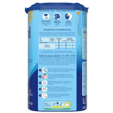 Aptamil Pronutra 2 800g preparation instructions and feeding table on the can label
