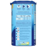 Aptamil Pronutra 3 800g preparation instructions and feeding table on the can label