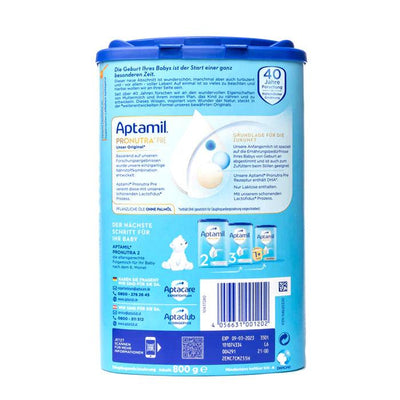 Aptamil Pronutra™ - ADVANCE Pre European Baby Formula (800g) - Euromallusa