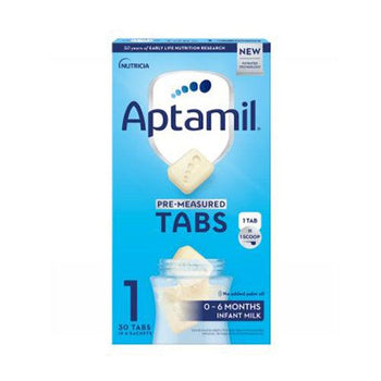 Aptamil Stage 1 Tabs, 30 tablets in 6 home packs. - Euromallusa