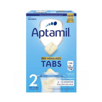 Aptamil Stage 2 Tabs, 105 tablets in 21 packs. - Euromallusa