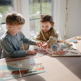 Reusable Puffy Sticker Book for Kids
