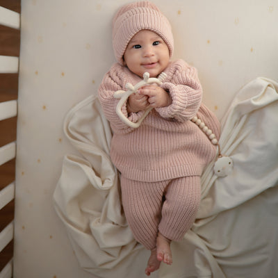 Organic Chunky Knit Baby Sweater