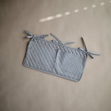 Mushie Storage Pocket – Nursery Organizer with Ribbon Ties