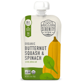 Organic Butternut Squash and Spinach