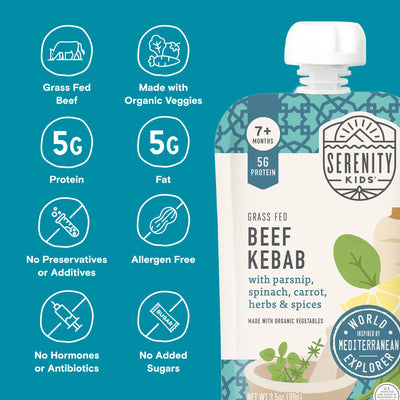 Beef Kebab Baby Food
