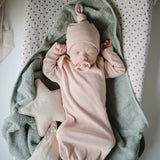Mushie Organic Cotton Hooded Baby Towel – Soft & Absorbent Bath Towel