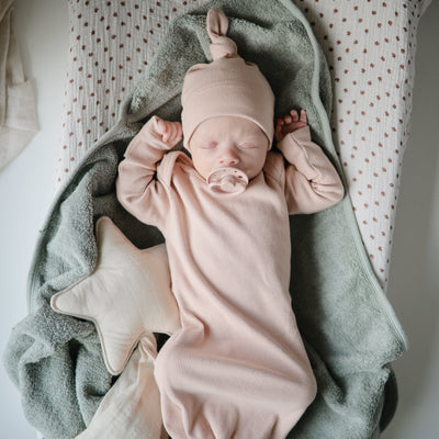 Mushie Organic Cotton Hooded Baby Towel – Soft & Absorbent Bath Towel
