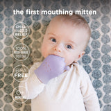 Olababy Silicone Teething Mitten for Babies 0–6 Months (2-Pack) – Wearable Teether with Adjustable Wrist Strap
